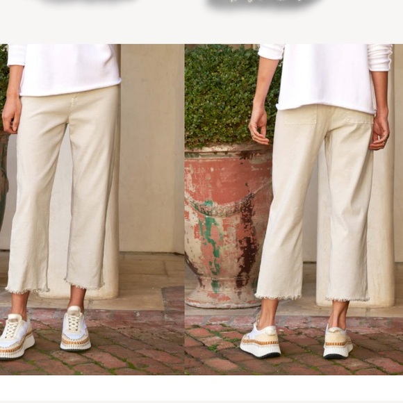 Frank & Eileen Kinsale Trouser Italian Performance Linen...